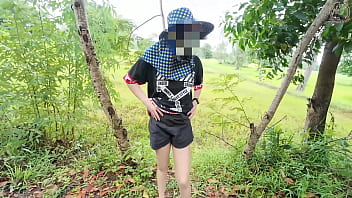 สาวไทยโชว์หีริมทางพร้อมเสียงครวญครางสุดเร้าใจ
