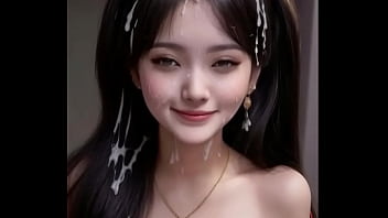 Gadis-gadis Hanfu Putih Imut Tersipu Malu, Tubuh Mulusnya Dipenuhi Cairan Hangat Yang Memancarkan Hasrat