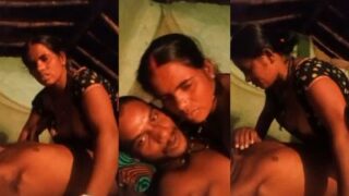 Bibi Matang Menggoyang Kontol Keponakan Dalam Video Mesum India