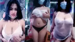 Goyangan Dj Fika Dengan Coklat Dan Toket Jumbo Yang Menggoda