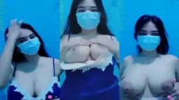 Icha Digoyang Dmx, Remasan Toket Mulusnya Bikin Goyang