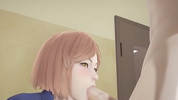 Nobara Kugisaki Digebuki Ganas Di Perpustakaan – Adepan Panas Dari Anime Jujutsu Kaisen
