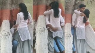 Pasangan Mahasiswa Berahi Bercinta Liar Di Bawah Pohon Rindang