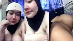 Cewek Abg Berjilbab Tapi Montok Hebohkan Tiktok Dengan Konten Hot