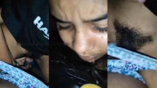 Gadis India Tak Sabar Melompat Ke Batang Keras Sepupunya Dalam Video Panas