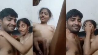 Gadis Tamil Menggoda Pacarnya Hingga Tak Tahan, Adegan Panas Pertama Mereka Terekam Kamera