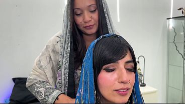 Malam Panas Bertiga Dengan Dua Arab Berpayudara Besar Dan Memek Sempit – Aaliyah Yasin Dan Jade Presley