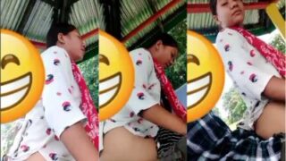 Gadis Assam Melompat-lompat Di Atas Kontol Pacarnya Dalam Adegan Panas Di Luar Ruangan