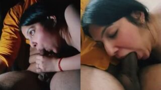 Istri Yang Sudah Menikah Tunjukkan Pada Kekasihnya Cara Blowjob Ala India