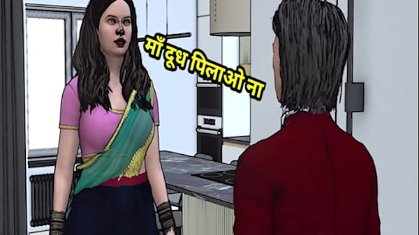 Ibu Tiri India Yang Nakal Digoyang Hingga Meringkuk Oleh Anak Tirinya