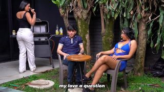 Diam-diam, Ibu Tiri Menggoda Pacar Putrinya Di Belakang Layar – Big Jackson & Lina Henao