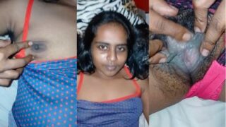Cewek Desi Dari Hyderabad Pamer Bulu Memek Basahnya