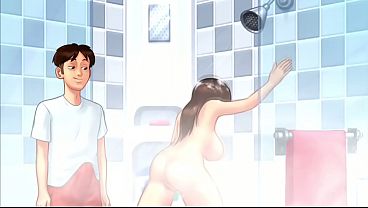 Musim Panas Panas [v21.0.0] | Rumah Berasa Lain Sekitar Ibu Tiri (18) | Game Anime Penuh Nafsu