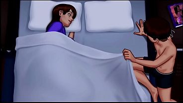Momen Terlarang [v21.0.0] | Ibu Tiri Nggak Nutup Mata Kali Ini (18+) | Game Hentai Montok