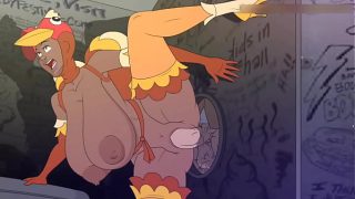 Thanksgiving Di Colong, Kostum Kalkun Seksi Banget, Dan Dia Jago Banget Nge-*suck*