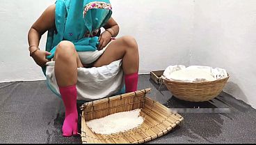 Desi Cewek Kampung India Sange Berat Nungguin Kontol