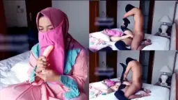 Ngentot Keponakan Cewek Hijab Pink, Makin Sange Lihat Mukanya.