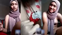 Vcs Aisyah Bocil Hijab Coklat, Ngegas Bikin Makin Panas