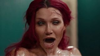 Alien Cacing – Cewek Montok Lesbi Ngecap & Jilat Memek Sampai Basah